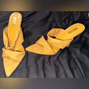 Miss Lola Mustard Heels